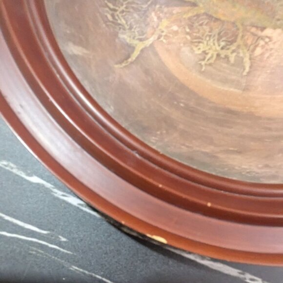 Reed & Barton Limited Edition Audubon Red-Shouldered Hawk Decorative Wall Plate - Picture 7 of 8